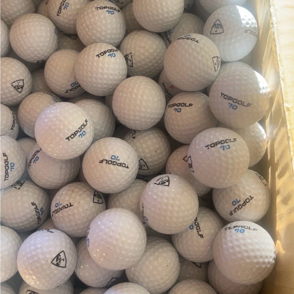 TWO DOZEN (24) TOPGOLF TOP GOLF BALLS Near Mint 5A/4A used Callaway AAAA AAAAA